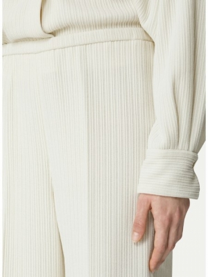 KNITTED CORDUROY IVORY