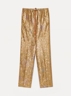 LES FOLIES CHINE LUREX JACQUAR GOLD 1010