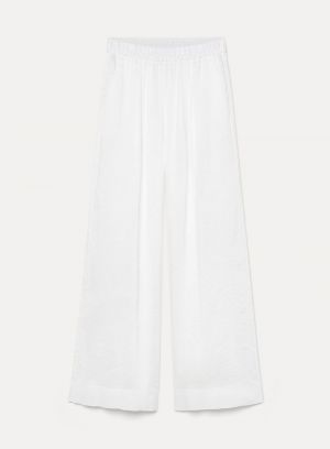 SILK LINEN VOILE PINSTRIPED PA CRYSTAL 0014