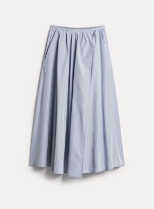 CHIC TAFFETAS SKIRT CIELO 5027